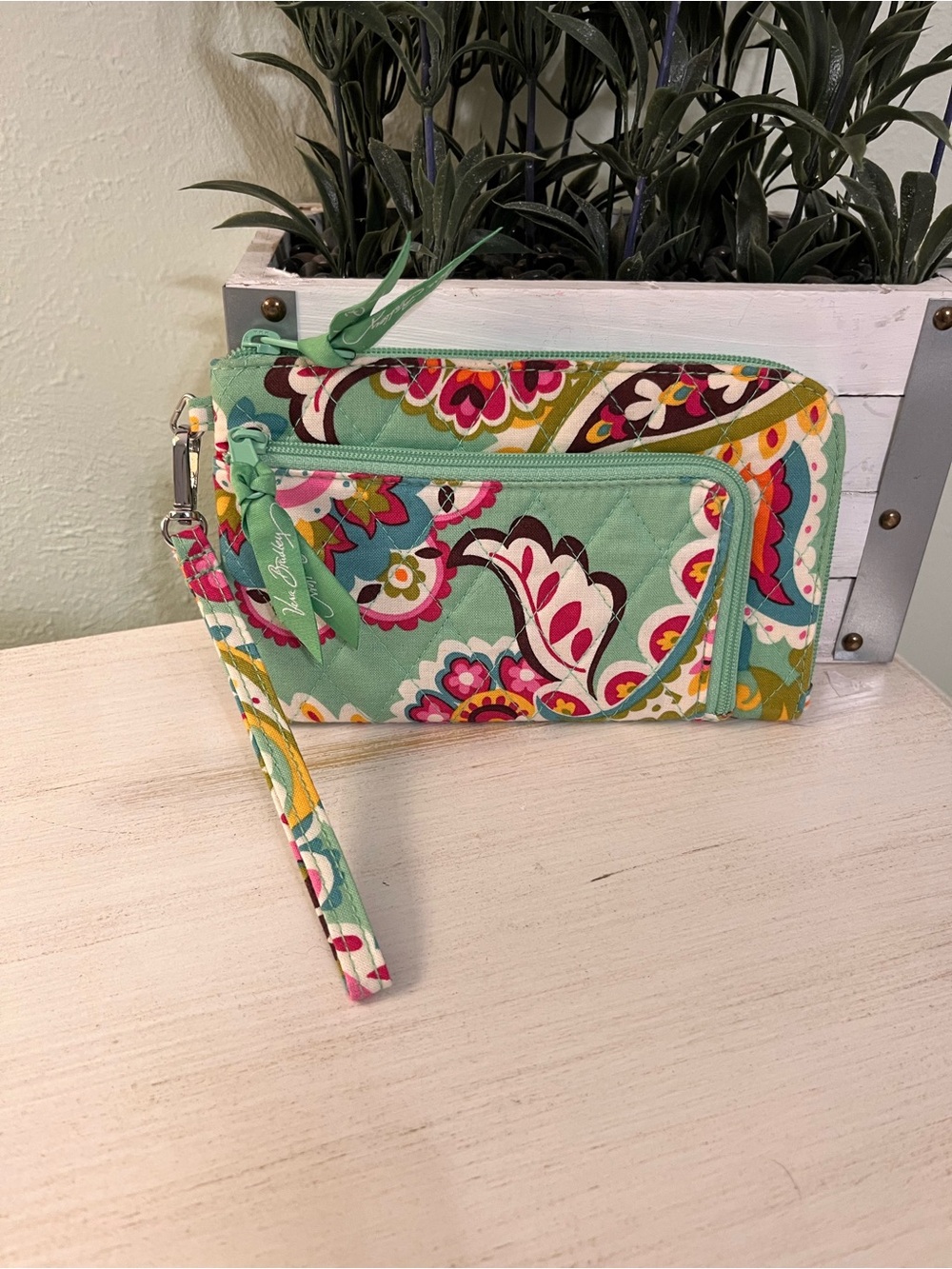 Vera Bradley All-In-One Wallet/Wristlet in Tutti Frutti Print (Retired)